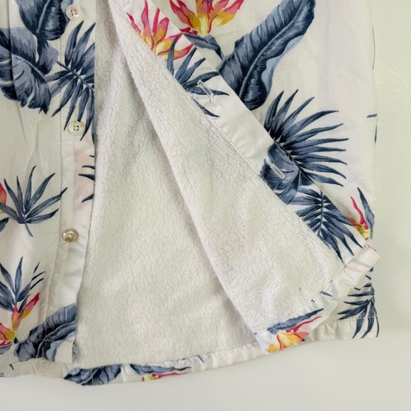 California Cowboy Birds of Paradise High Water Shirt Terry Lining Mens L $145 - Picture 5 of 12